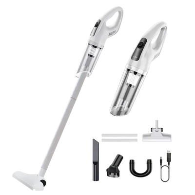 Cordless household vacuum cleaner