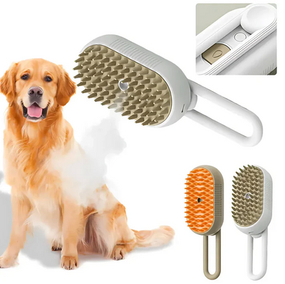 Pet steam brush pink